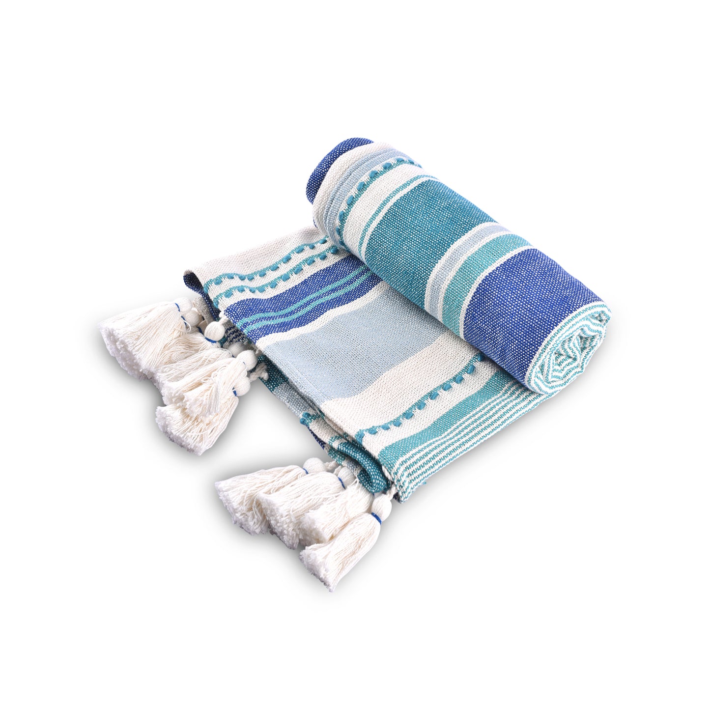 Praia Tassel Throw