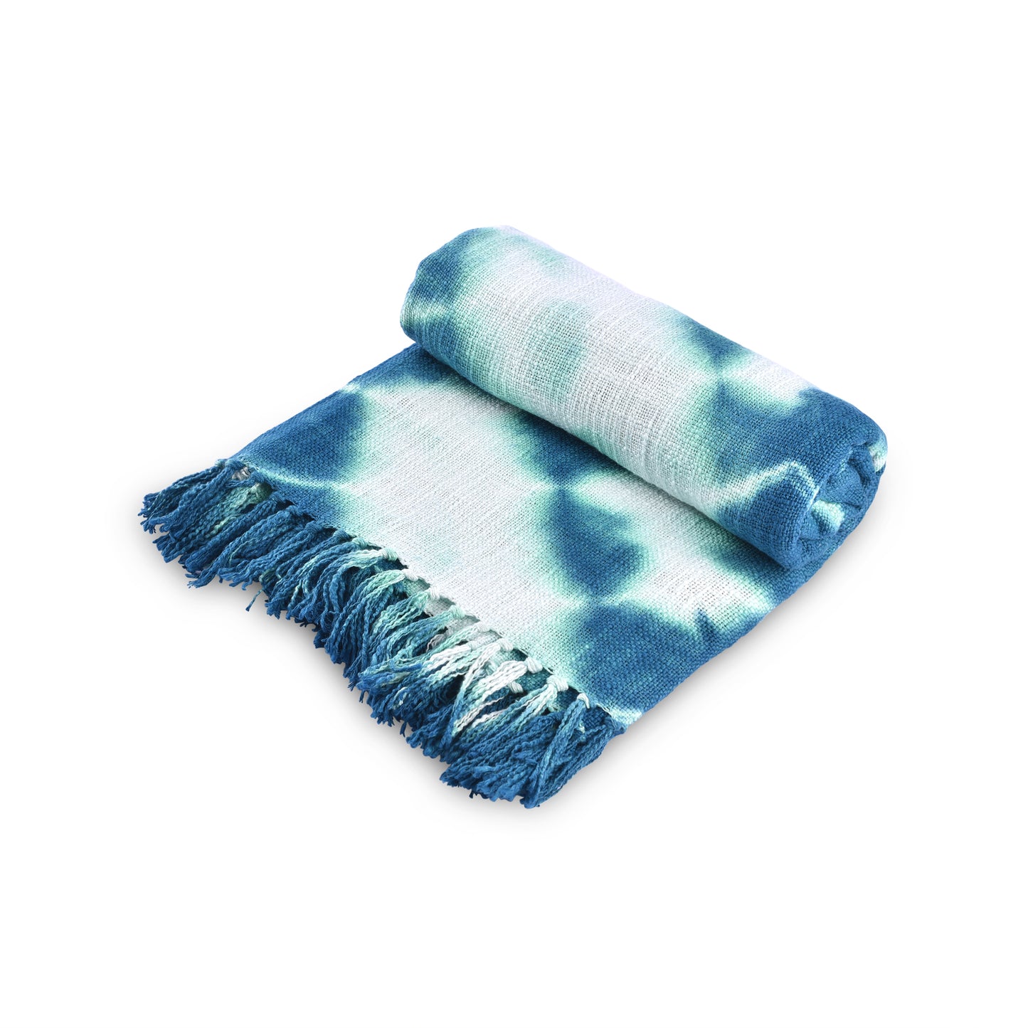 Cuban Emerald Hand-Woven Throw