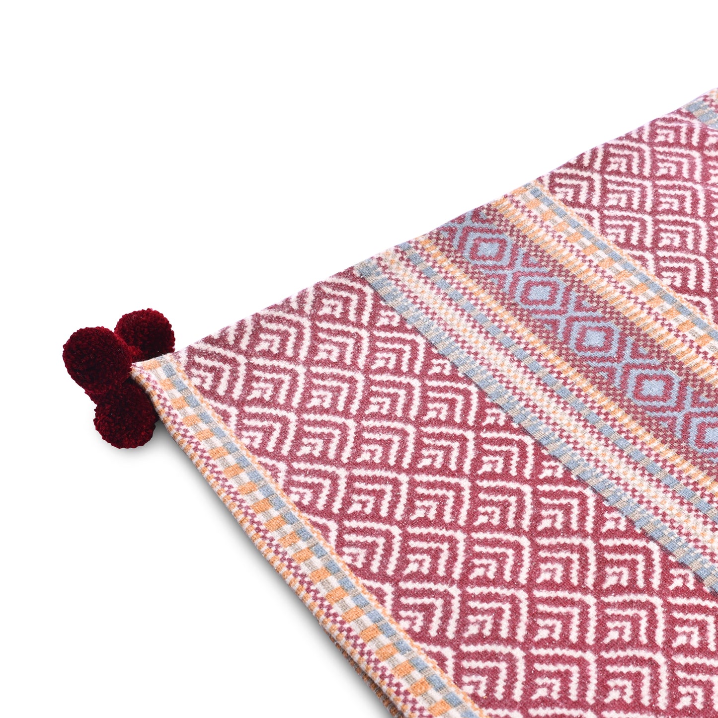Rosella PomPom Throw