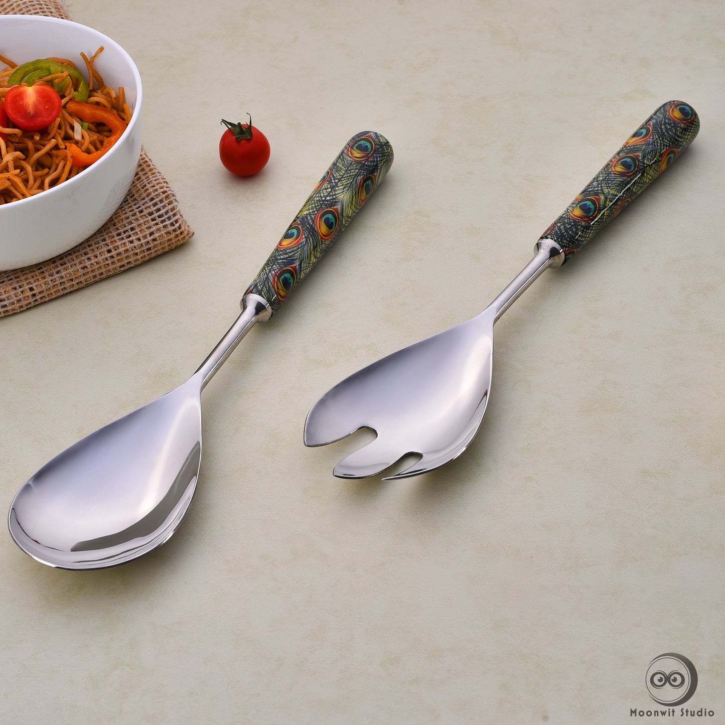 Pavo Salad Server Set