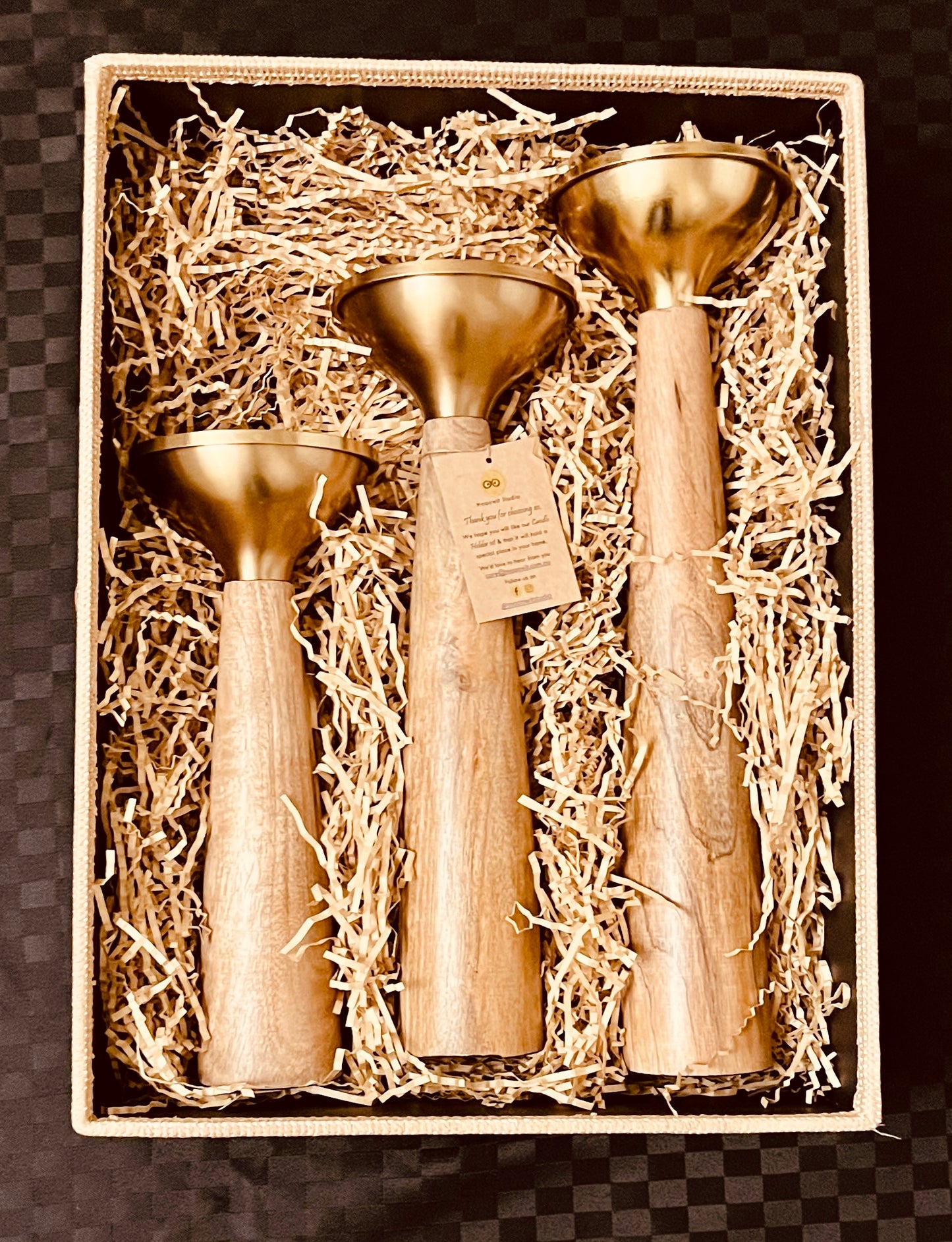 Candle Holder Gift Box (Quaint candle holders)