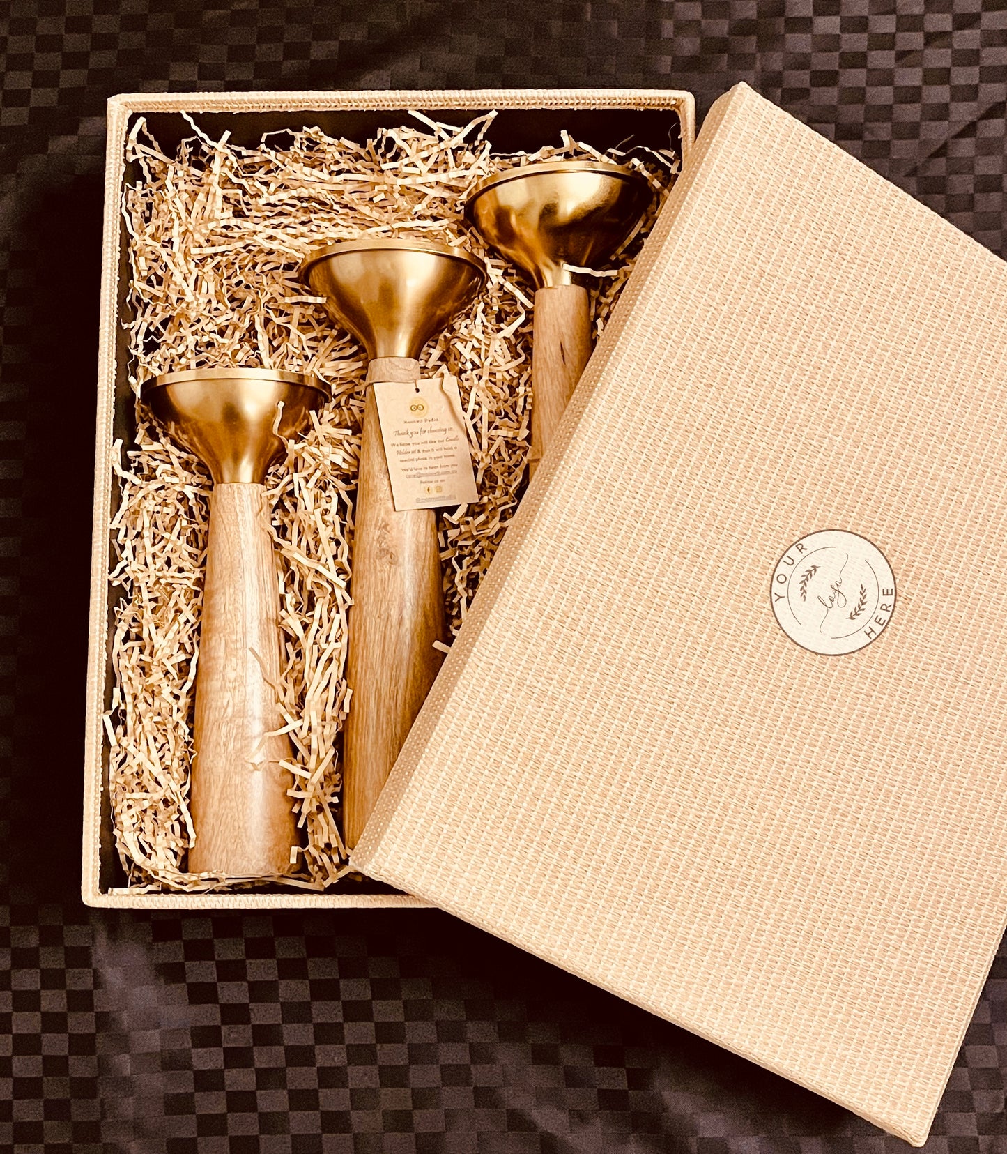 Candle Holder Gift Box (Quaint candle holders)