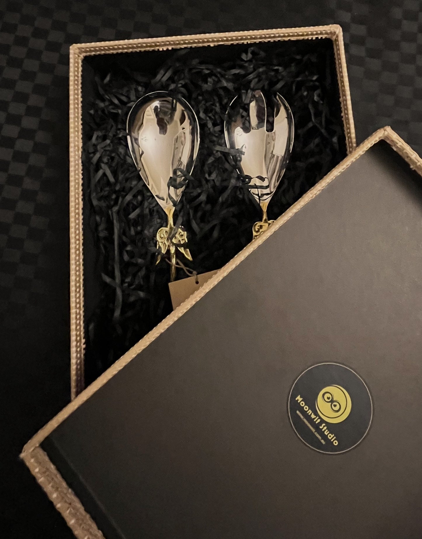 Salad Server Set Gift Box (Petiole Server Set)