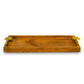 Golden Palm Serving Tray