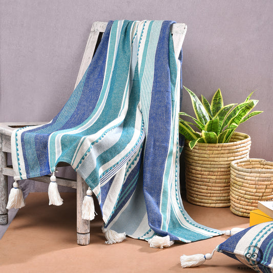 Praia Tassel Throw